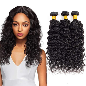 Uniky brazilian Water Wave Human Hair 10 Bundles Wet and Wavy Curly Hair Water Wave Virgin Hair weaving