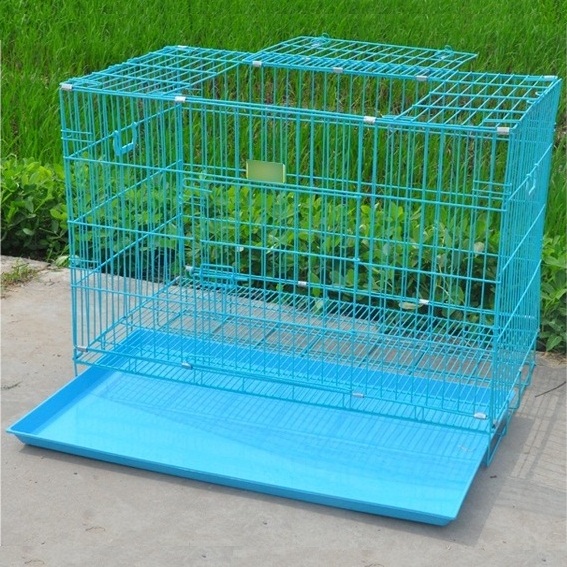 Wholesale Metal Iron Wire Pet Dog Crate Folding Pet Dog Cage dog kennels cages