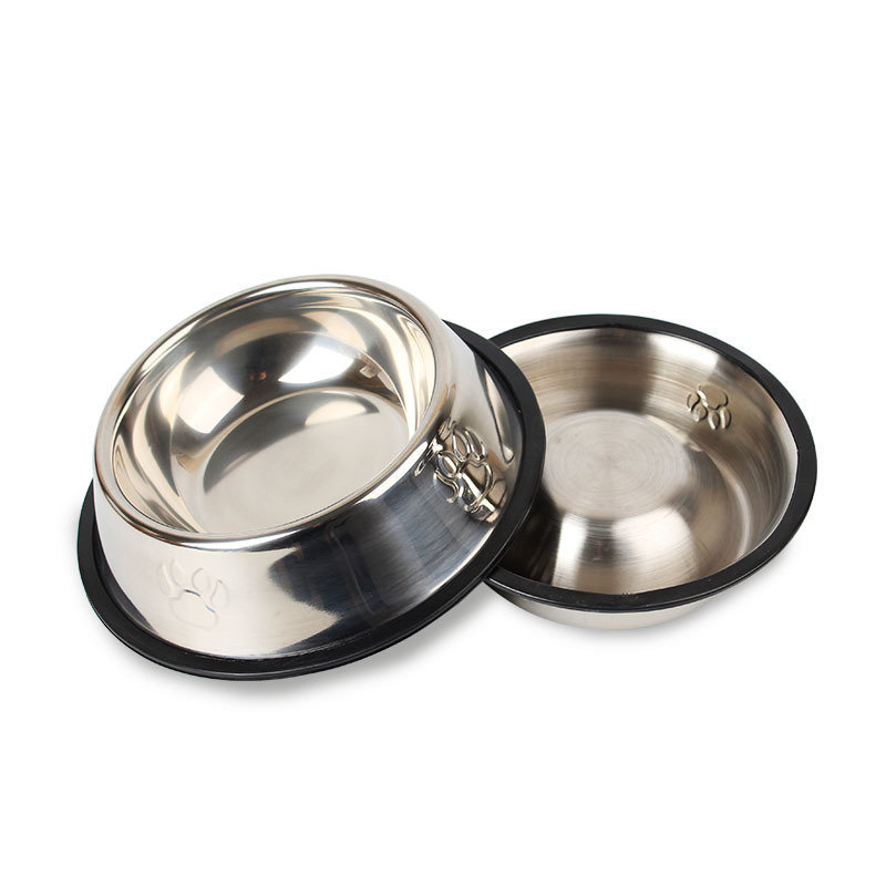 stainless steel dog bowl pet bowl