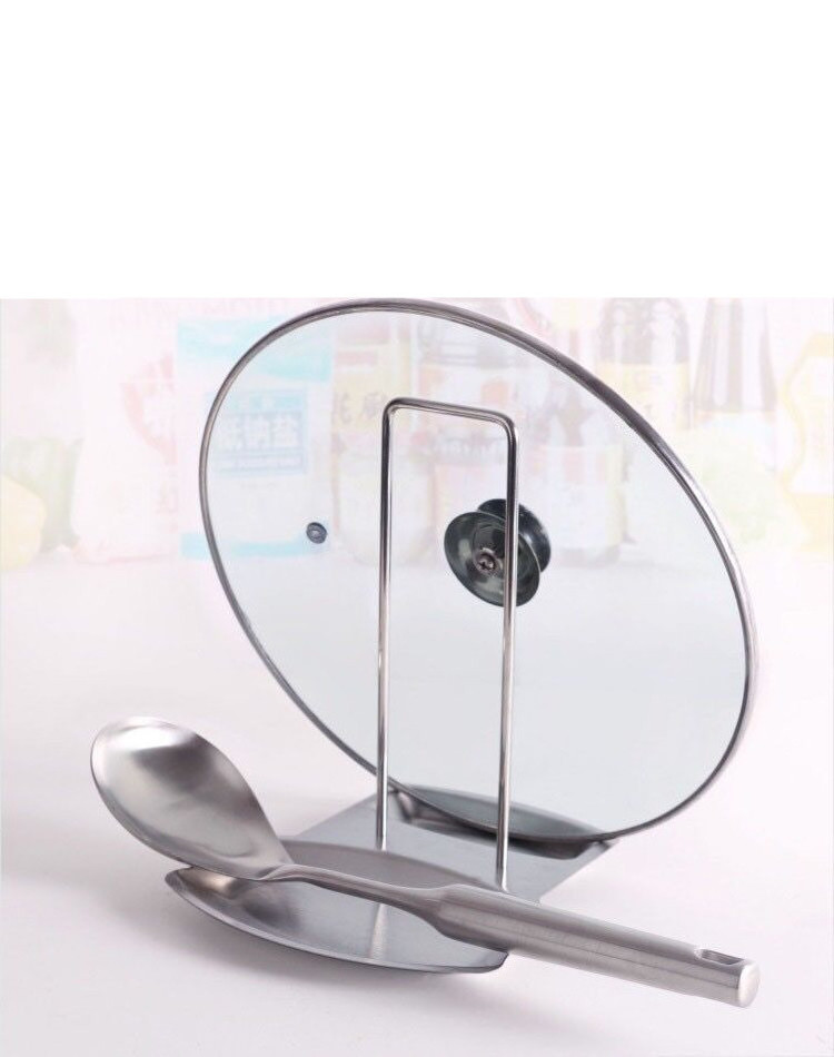 OEM/ODM Wholesale Gold Stainless Steel Table Spoon Rack Metal Holder Silver Serving Kitchen Ladle Ceramic Spoon Rest