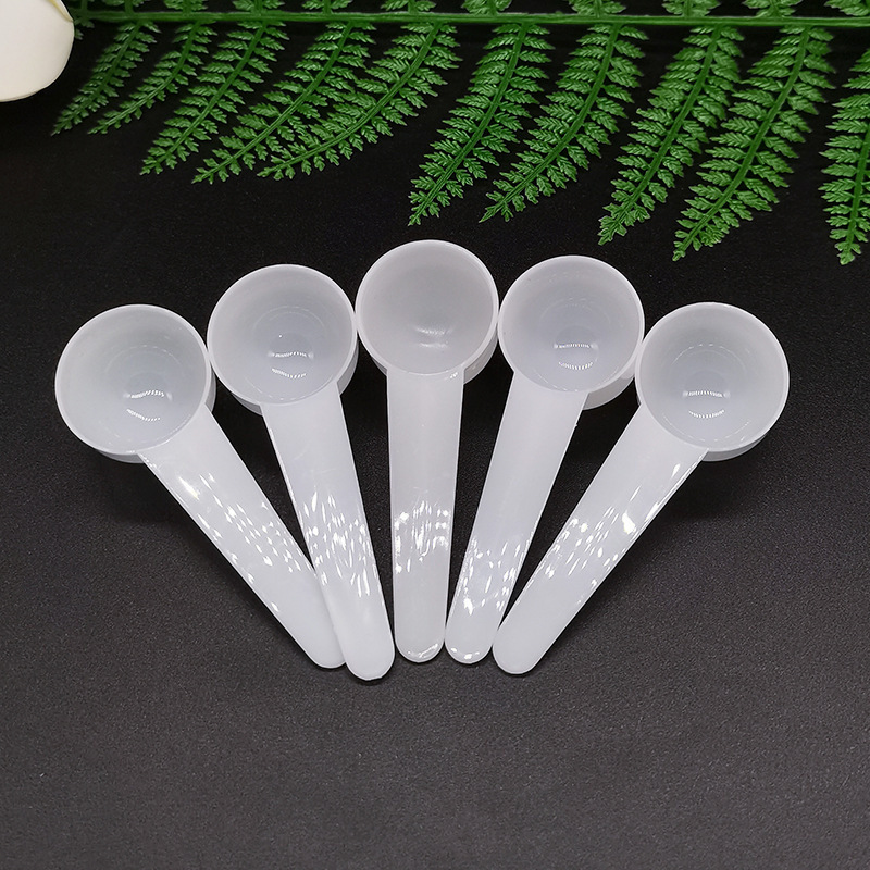 Reusable Plastic Mini Scoops 10ml Measuring Spoon 5g Plastic Scoop In High Quality Can Print Logo On Handle