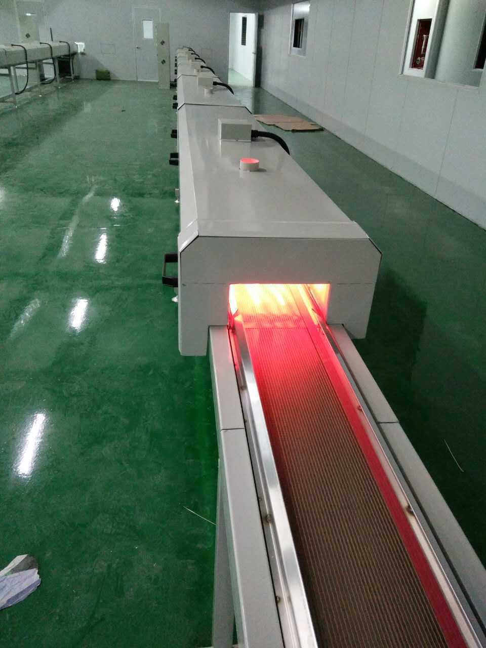 Factory price hot air tunnel furnace conveyor drying oven IR drying tunnel dryer for T shirt silk screen printing