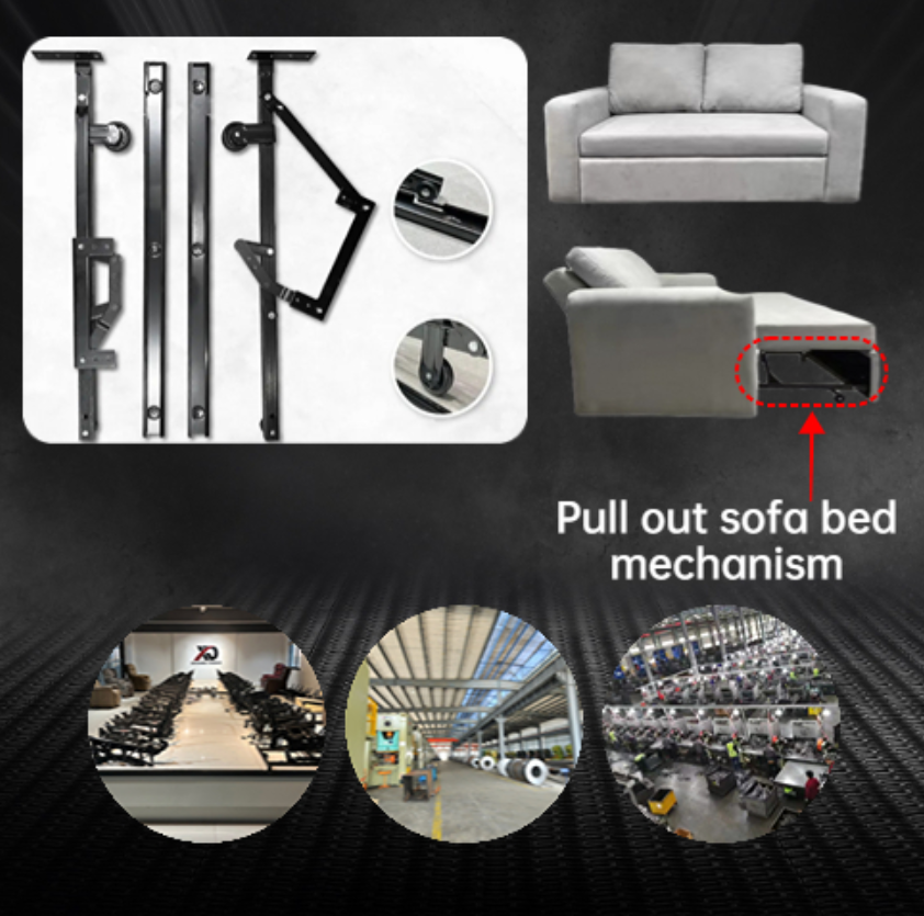 Metal Sleeper Sofa Mechanism Parts Herraje Sofa Cama Furniture Accessories Hardware Folding Pull Out Sofa Bed Mechanism