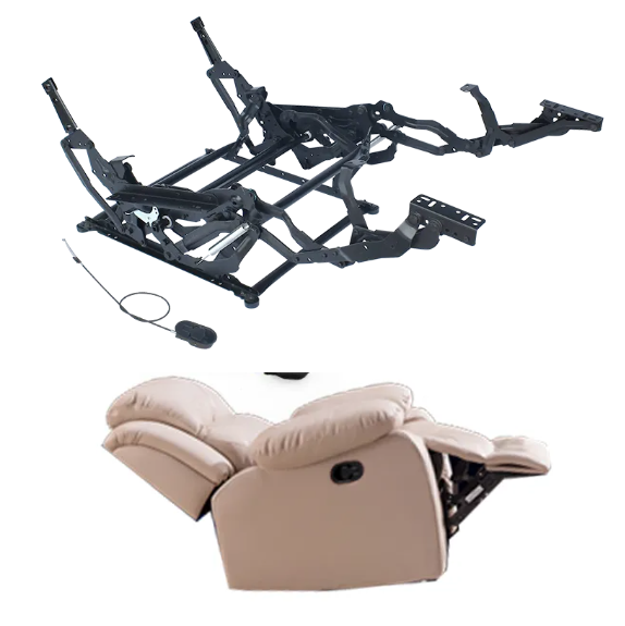 Furniture Parts 4311 Herraje Reclinable Manual Furniture Mechanism Footrest Modern Chair Recliner Mechanism