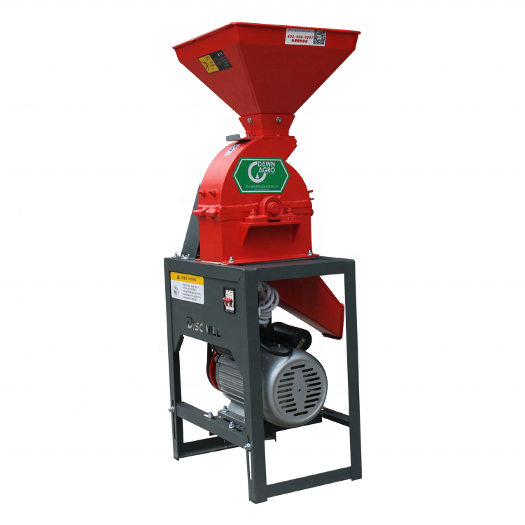 DAWN AGRO Small Scale Wheat Grinding Maize Flour Mill Machine Making Fine Powder Spice Chili Crusher Corn Milling Machinery