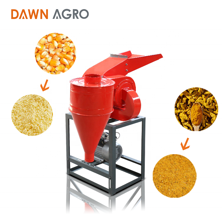 DAWN AGRO Corn Maize Straw Crusher Hammer Flour Mill Machine Pulverizer Grass Cutting Machinery