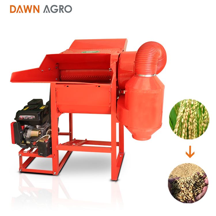 DAWN AGRO Portable Mini Grain Thresher Rice Small Wheat Thresher