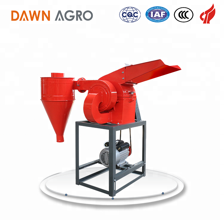 DAWN AGRO Corn Maize Straw Crusher Hammer Flour Mill Machine Pulverizer Grass Cutting Machinery