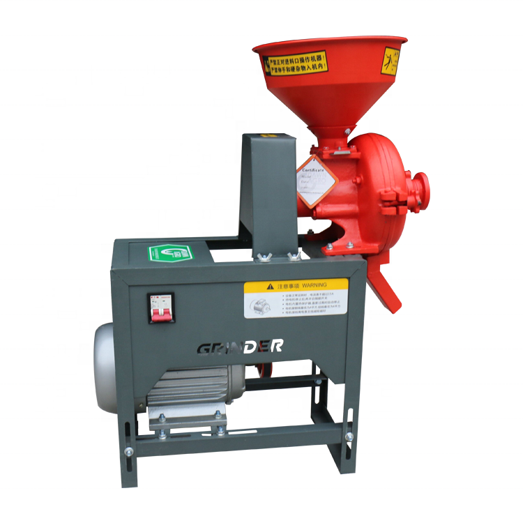 DAWN AGRO Small Animal Feed Grinder Wheat Flour Mill Machine Milling Corn Grits Spicy Grinding Machinery