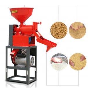 DAWN AGRO Small Rice Milling Machine Mill Rice Husk Making Cracked Corn Machinery for Home Use Rice Miller