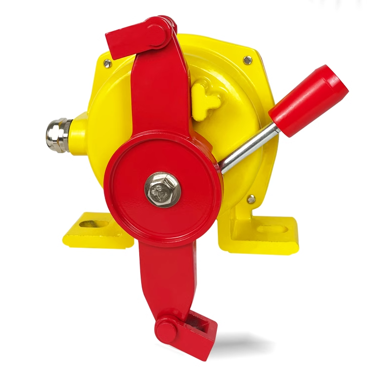 Explosion proof manual two-way pull rope switch KBW-220L belt conveyor emergency stop pull rope switch