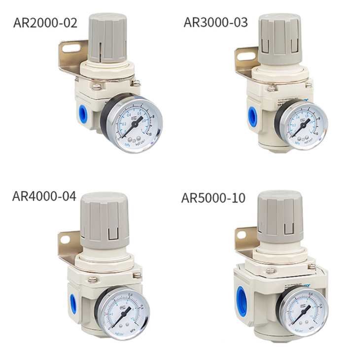 High Quality AR2000-02 AR3000-03 AR4000-04 Pneumatic Compressed Air Compressor Pressure Regulator Relief Valve 1/4