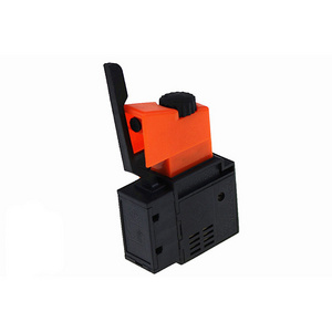 FA2-6/1BEK Orange+Black 6A 250V 5E4 Lock on Power Tool Electric Drill Speed Control Trigger Button Switch