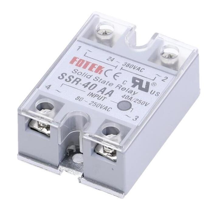 original new SSR-40AA 40DD 40VA 40DA-H single phase solid state relay