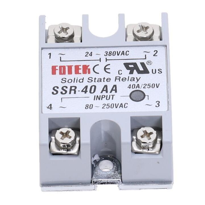 original new SSR-40AA 40DD 40VA 40DA-H single phase solid state relay