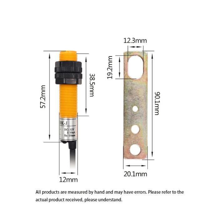 New 5-digit Digital Punch Electronic Counter Magnetic Inductive LCD Display Proximity Switch Round Powerful Magnet