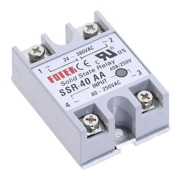 original new SSR-40AA 40DD 40VA 40DA-H single phase solid state relay