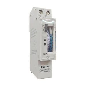 Mechanical Analog Time Switch 24 Hour 110V/220-240VAC Mechanical Programmable DIN Rail Time Switch