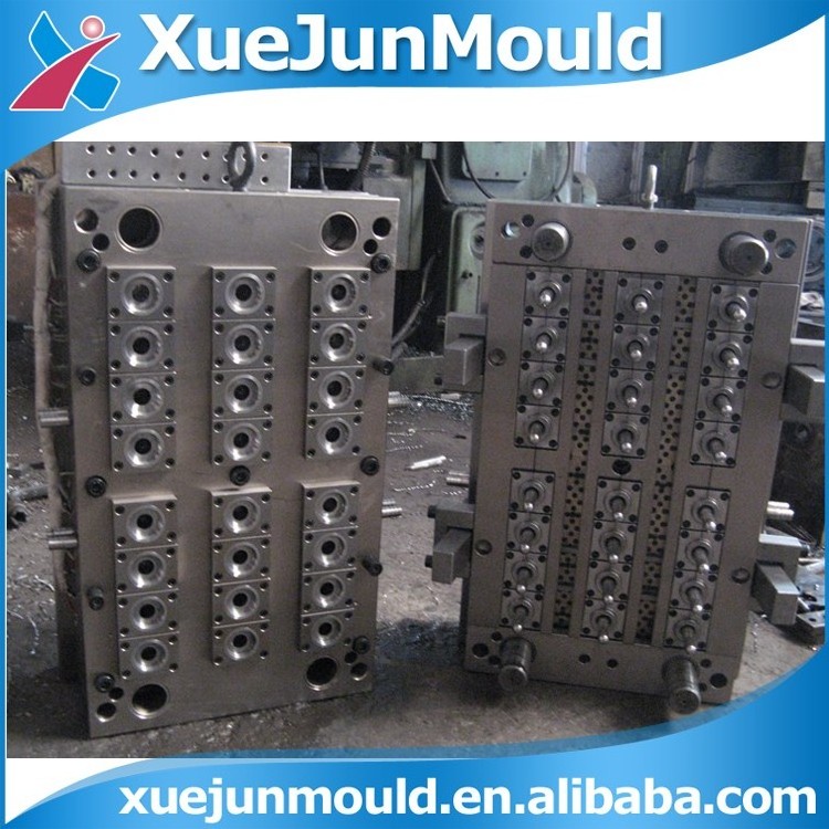 High quality plastic PP water bottle preform mould design