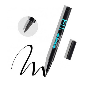 Waterproof eyeliner glue pen private label  2022 New Magic romantic flower black Eyeliner pen in stock