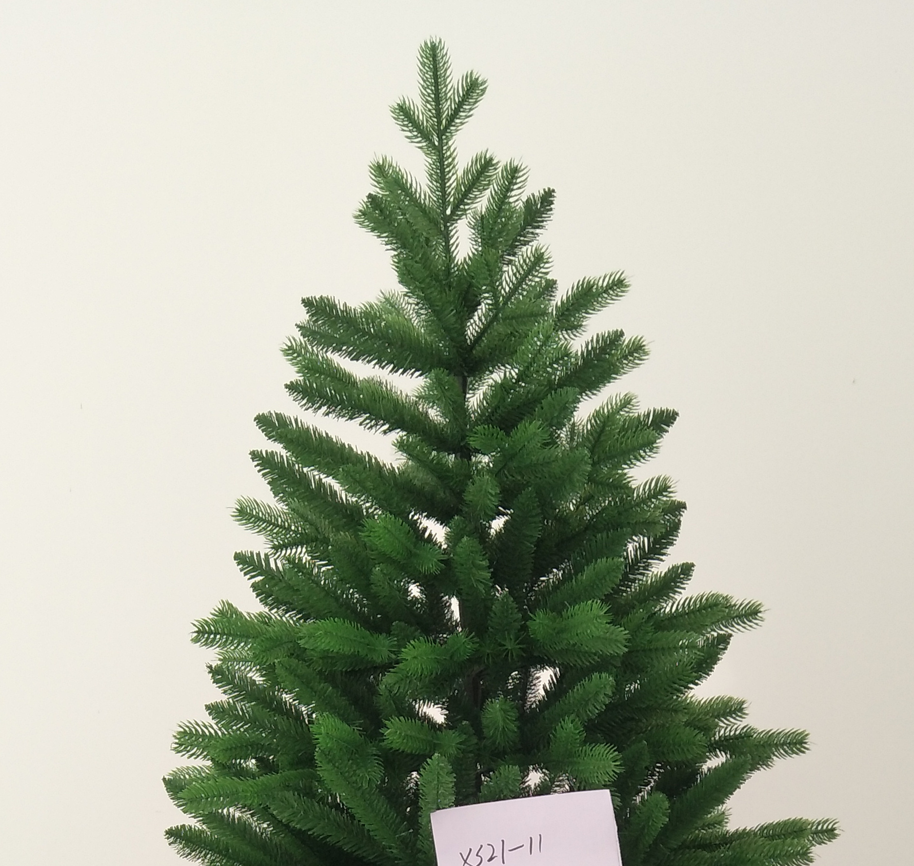 4ft-10ft Premium Unlit Artificial Full Fir Realistic Christmas Tree With 377-3283 Branch Tips And Foldable Stand