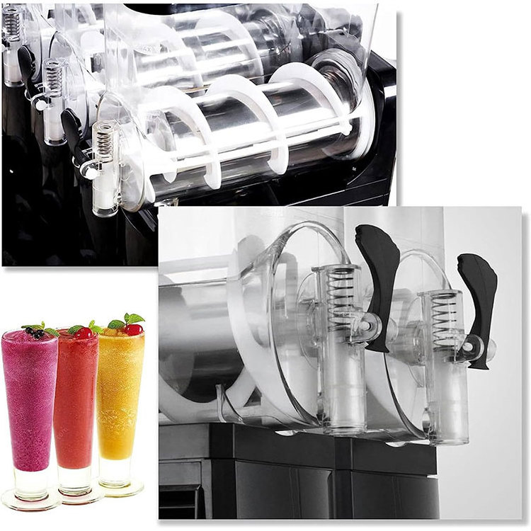 Smoothie Frozen Drink Maker 5L Daiquiri Commercial Slushy Machine for Home Restaurants Cafes Bars