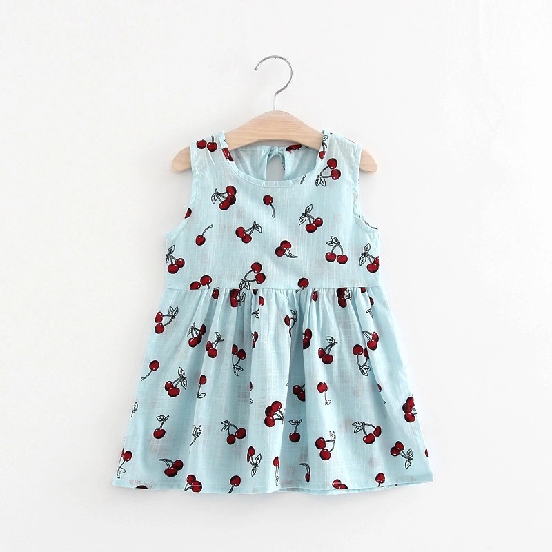 Factory Kid Dress Boutique Summer Solid Baby Girl Tulle Vest Sundress Children's Skirt Princess Dress Stock Clothing