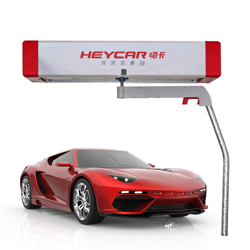 High-pressure cold water shampoo, waxing, air-drying, no brush, 360-degree cleaning, non-contact car washing machine