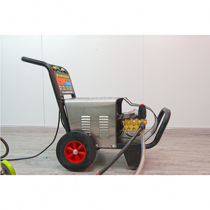 13 HP gasoline engine 3600 psi-250 bar 4 wheels high pressure water cleaner