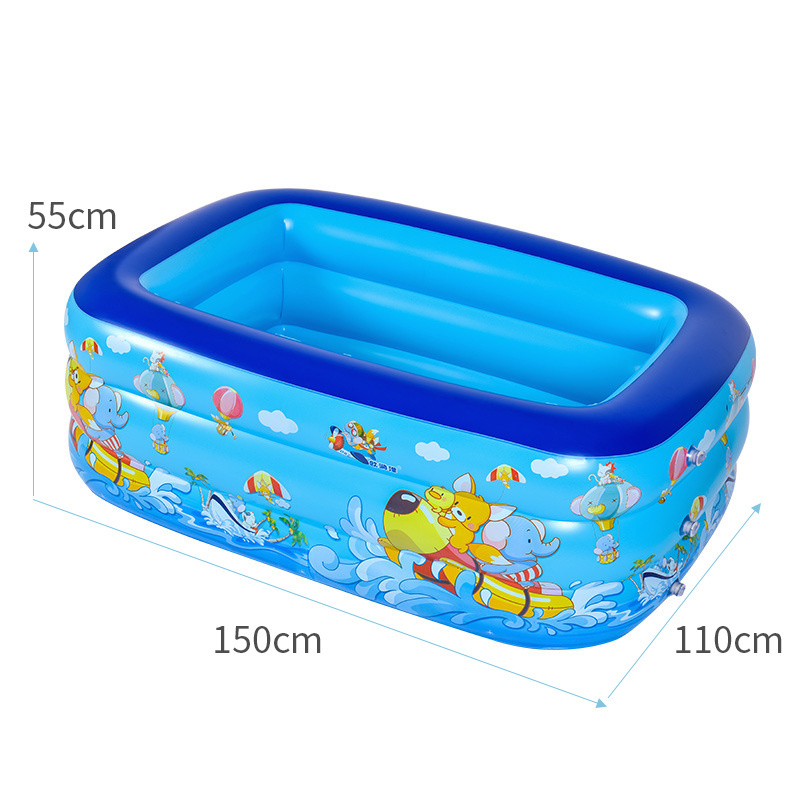 Big Folding Outdoor Garden Indoor Adult Kids Plastic Pvc Large Above Ground Inflatable Swimming Pool