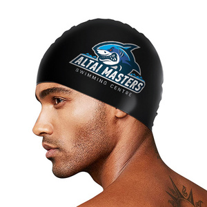 Small MOQ Swim Cap High Quality Swimming Hats  Wholesale Silicone Swimming Cap