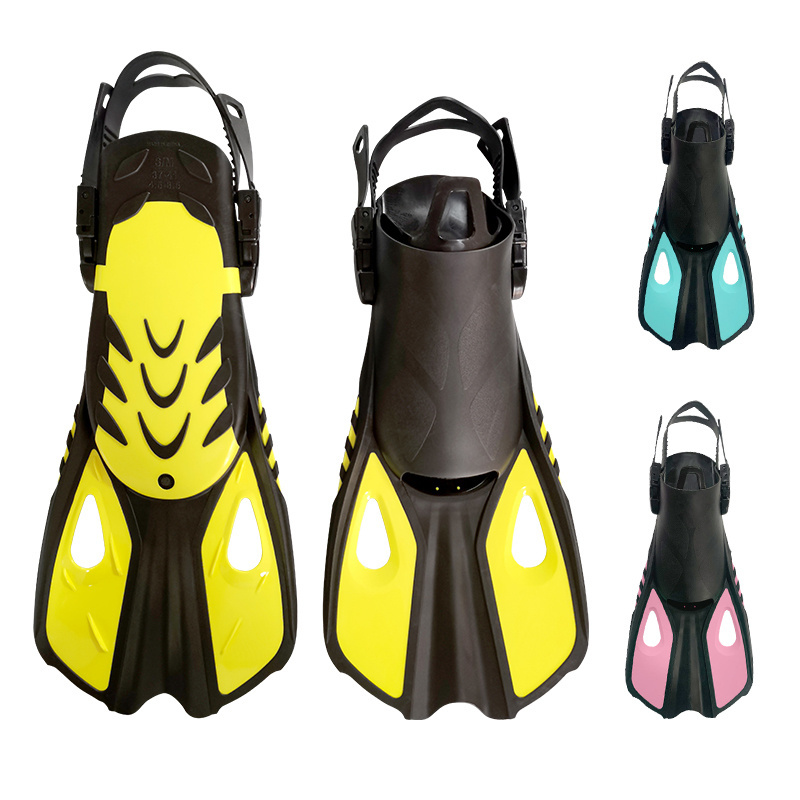 2022 scuba diving equipment swimming equipment short blade fins with tpr swim fins diving