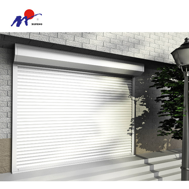 Horizontal Modern Perforated Aluminium Rolling Shutter Grilles Galvanized Rolling Door