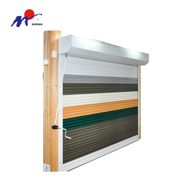 Polycarbonate Second Hand Sliding Truck Perforated Roller Shutter Horizontal Roller Shutter Doors