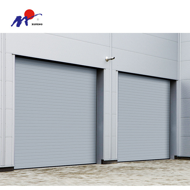 Factory Side Electric Overhead Operator Industrial Logistics Sectional Door