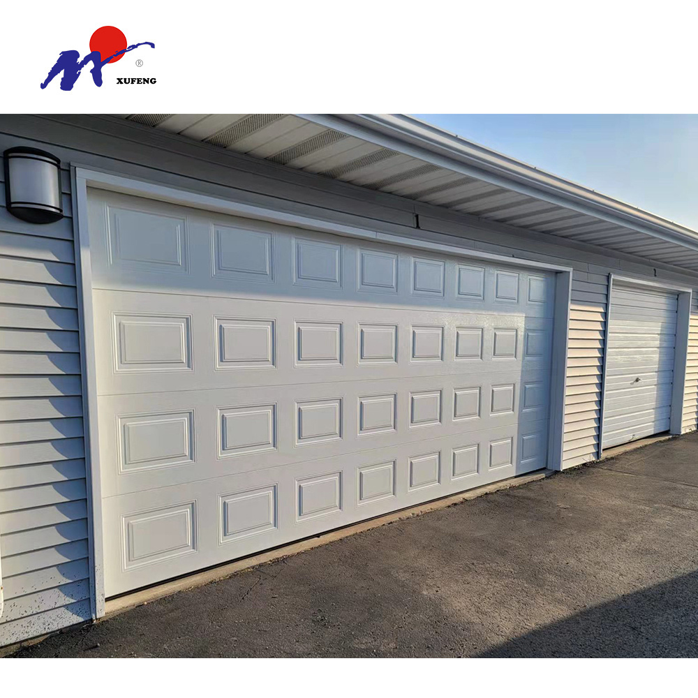 Automatic Steel Overhead 9x7 Sectional Panels 16x8 Flap Over Head Garage Door