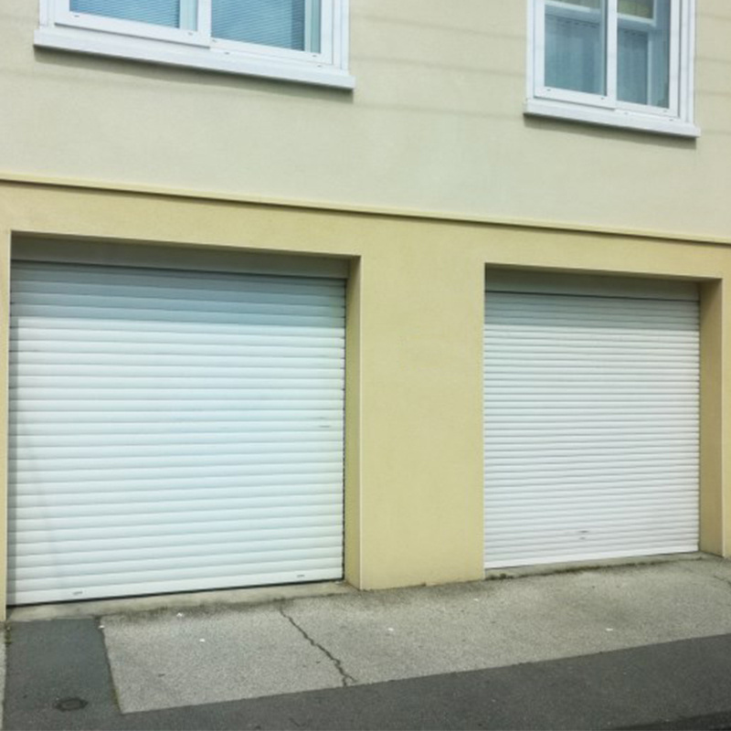 Shop Security Exterior Automatic Rolling Door Galvanized Steel Roller Shutter