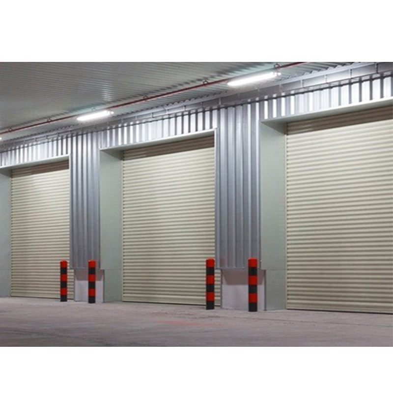 Shop Security Exterior Automatic Rolling Door Galvanized Steel Roller Shutter