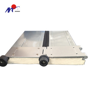 Aluminum automatic roller shutter rapid metal frame sliding high speed door