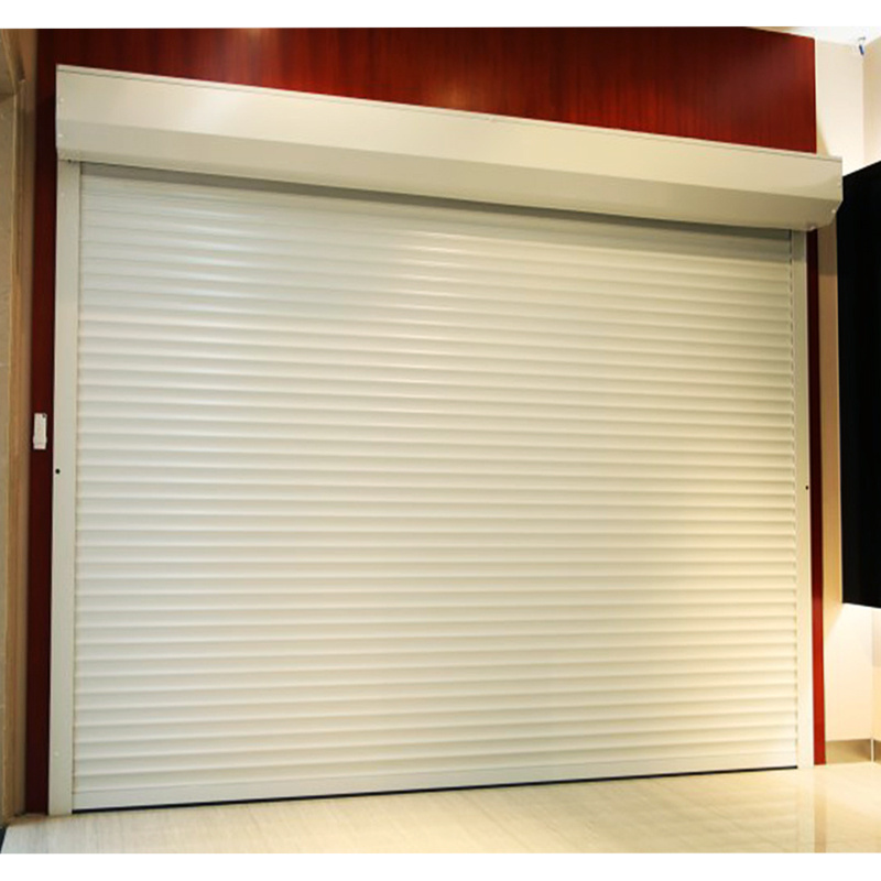 Shop Security Exterior Automatic Rolling Door Galvanized Steel Roller Shutter