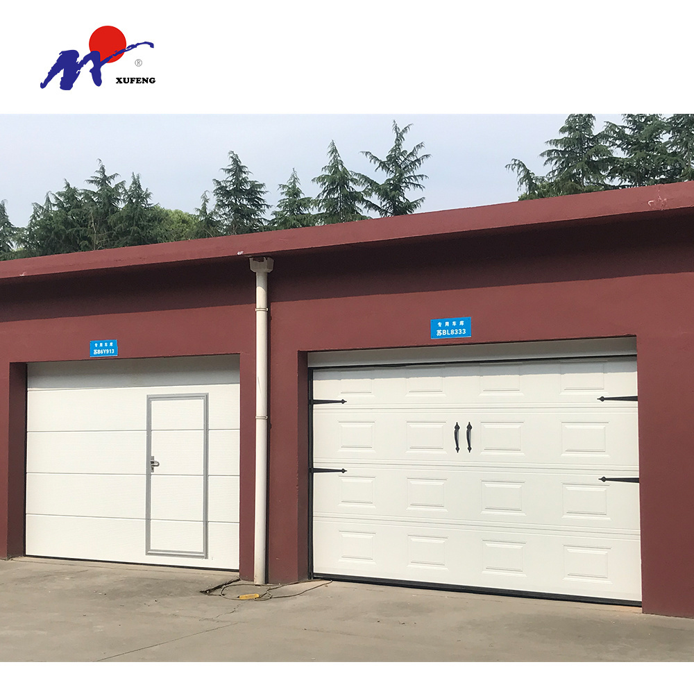 Villa Double Car Porta Garage Steel Design Sectonal 9x8 Garaje Doors