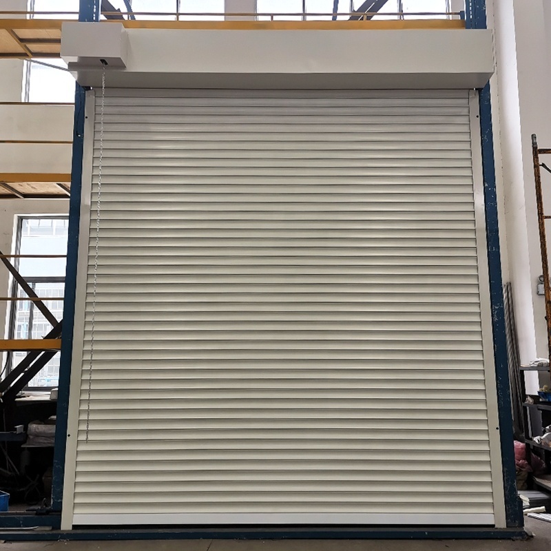 Exterior Automatic Steel Factory Manual Roll Up Door