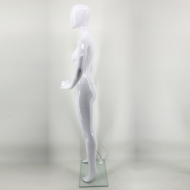 Latest design white hanger female mannequin and best curvy big butt  female mannequin