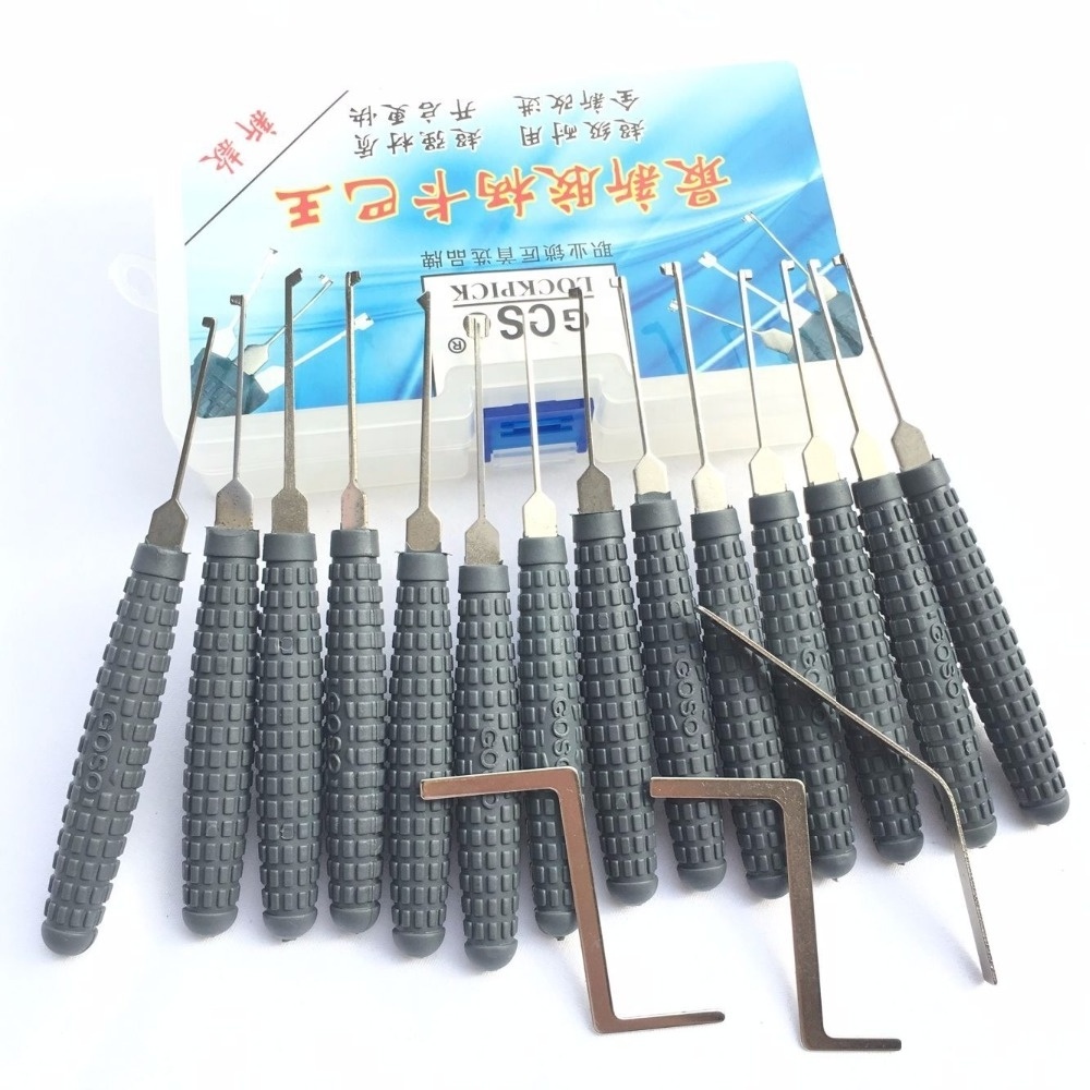 GOSO round kaba hook locksmith set pick tools