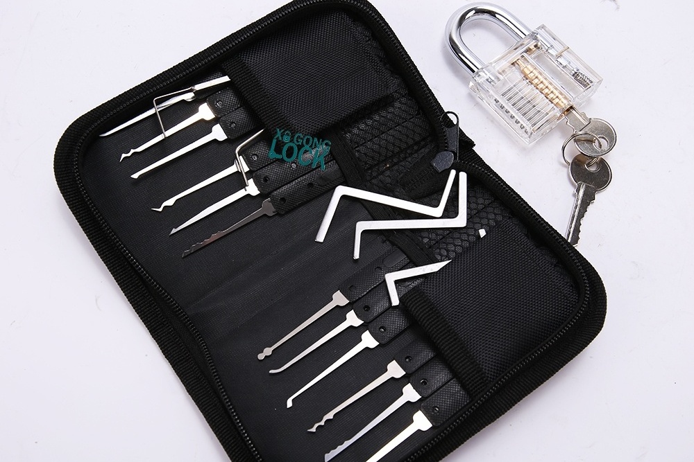 17 Pcs Training locksmith pick tools RoadsideAssistant Car Lockout Kit