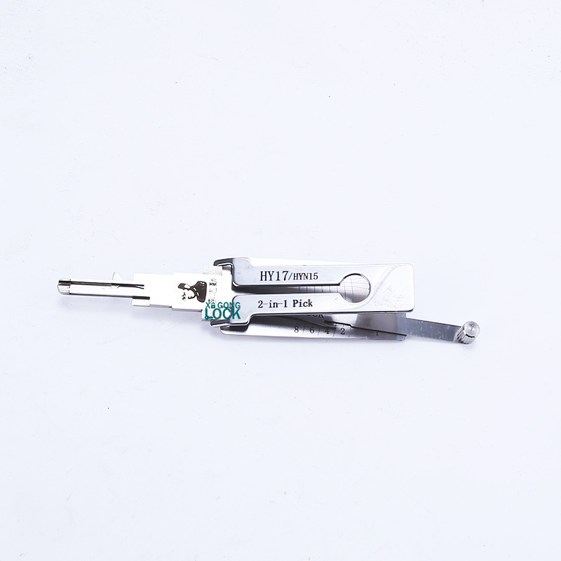 Hot Sale HY17 Lishi 2 in 1 Lock Pick and Decoder for Hyundai