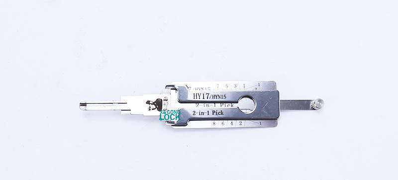 Hot Sale HY17 Lishi 2 in 1 Lock Pick and Decoder for Hyundai