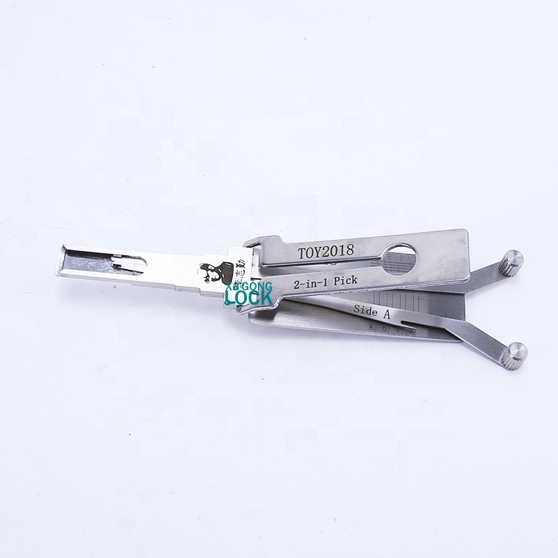 High Quality TOY2018 Lishi 2 in 1 Lock Pick and Decoder