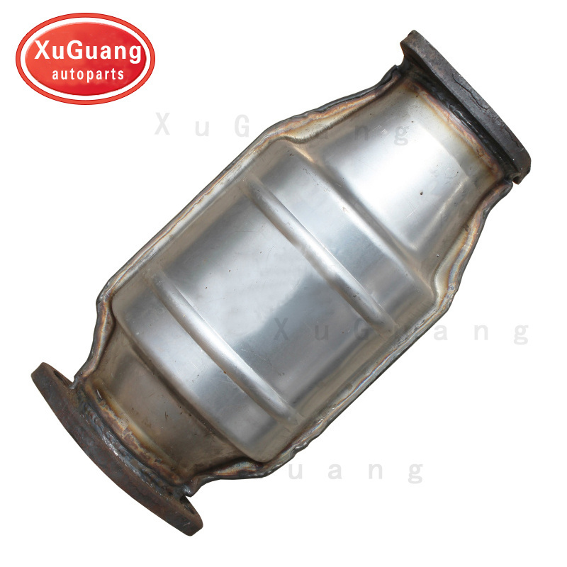 Auto Parts Engine Exhaust EURO 4 3 Way Catalyst Direct Fit Catalytic Converter For Hyundai Accent Front & Middle