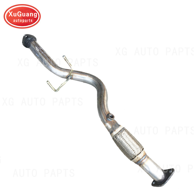 Auto Parts Engine Exhaust EURO 4 3 Way Catalyst Direct Fit Catalytic Converter For Hyundai Accent Front & Middle